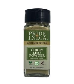 Pride of India ‚Äì Curry Leaf Ground ‚Äì Fresh Aroma/Distinct taste ‚Äì No GMO/ No Artificial Color ‚Äì Traditional Indian Spice ‚Äì Easy to Use ‚Äì 1